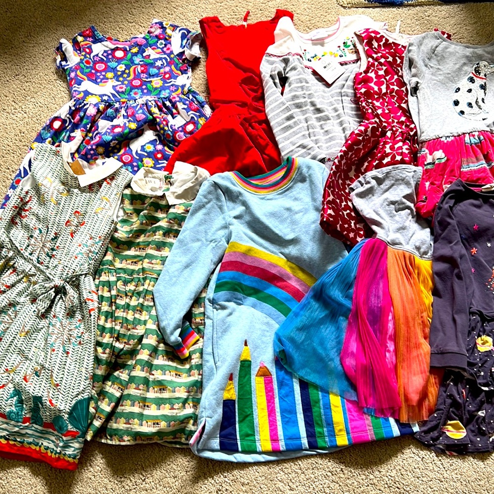 Bundle 11 pieces mini boden hanna andersson etc dresses